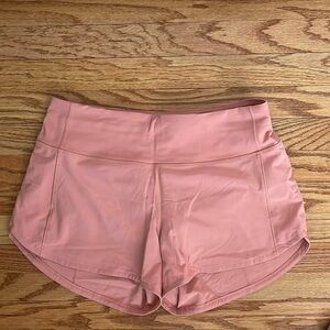 Lululemon 4” speed up mid rise short (lined)